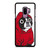 BOSTON TERRIER IN A RED HOODIE Samsung Galaxy S9 Plus Case