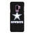 DALLAS COWBOYS FOOTBALL BLACK WALL Samsung Galaxy S9 Plus Case
