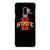 IOWA STATE FOOTBALL BLACK WALLPAPER Samsung Galaxy S9 Plus Case