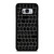 BLACK KEYBOARD PATTERN Samsung Galaxy S8 Case