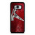 TESLA RED WATER EMBLEM Samsung Galaxy S8 Case