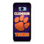 CLEAMSON TIGERS FOOTBALL LOGO PURPLE Samsung Galaxy S8 Plus Case