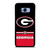 GEORGIA BULDOGS STRIPS Samsung Galaxy S8 Plus Case