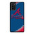 ATLANTA BRAVES ICON BALL BASEBALL Samsung Galaxy Note 20 Case