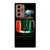 UM MIAMI HURRICANES NFL THUNDER Samsung Galaxy Note 20 Ultra Case