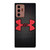 UNDER ARMOUR BLACK SYMBOL RED Samsung Galaxy Note 20 Ultra Case