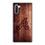 ATLANTA BRAVES LOGO WOOD INITIAL Samsung Galaxy Note 10 Case