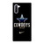 DALLAS COWBOYS BLACK NIKE Samsung Galaxy Note 10 Case