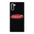PETERBILT TRUCK PLATE BLACK Samsung Galaxy Note 10 Case