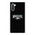 PHILADELPHIA EAGLES LOGO BLACK Samsung Galaxy Note 10 Case