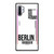 BERLIN BOARDING PASS Samsung Galaxy Note 10 Plus Case