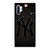 NEW YORK YANKEES BASEBALL MLB BLACK Samsung Galaxy Note 10 Plus Case
