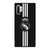 REAL MADRID FC LOGO BLACK WHITE Samsung Galaxy Note 10 Plus Case