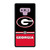 GEORGIA BULDOGS STRIPS Samsung Galaxy Note 9 Case