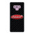 PETERBILT TRUCK PLATE BLACK Samsung Galaxy Note 9 Case