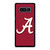 ALABAMA CRIMSON TIDE INITIAL Samsung Galaxy Note 8 Case