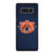 AUBURN TIGERS FOOTBALL CARBON BLUE LOGO Samsung Galaxy Note 8 Case