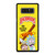 BACKWOODS RICK AND MORTY YELLOW Samsung Galaxy Note 8 Case