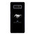 FORD MUSTANG LOGO BLACK Samsung Galaxy Note 8 Case