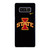 IOWA STATE FOOTBALL BLACK WALLPAPER Samsung Galaxy Note 8 Case