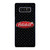 PETERBILT TRUCK PLATE BLACK Samsung Galaxy Note 8 Case