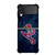 ATLANTA BRAVES MLB WOODEN LOGO Samsung Galaxy Z FLip 3 5G Case Cover