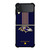 BALTIMORE RAVENS STRIP Samsung Galaxy Z FLip 3 5G Case Cover