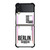 BERLIN BOARDING PASS Samsung Galaxy Z FLip 3 5G Case Cover