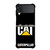 CAT CATERPILLAR BLACK LOGO Samsung Galaxy Z FLip 3 5G Case Cover