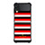 KATE SPADE PATTERN RED BLACK Samsung Galaxy Z FLip 3 5G Case Cover