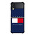 TOMMY HILFIGER BLUE Samsung Galaxy Z FLip 3 5G Case Cover