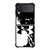 UNDER ARMOUR BLACK WHITE Samsung Galaxy Z FLip 3 5G Case Cover
