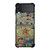 WONDER WOMAN COLLAGE Samsung Galaxy Z FLip 3 5G Case Cover