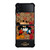 COACH NEW YORK BROWN MICKEY AND MINNIE MOUSE Samsung Galaxy Z FLip4 5G Case Cover