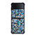 TAKASHI MURAKAMI FLOWERS BLUE Samsung Galaxy Z FLip4 5G Case Cover
