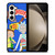 BACKWOODS RICK AND MORTY BLUE Samsung Galaxy Z Fold 5 Case Cover