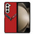 CORVETTE STINGRAY CHEVY RED Samsung Galaxy Z Fold 5 Case Cover