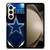DALLAS COWBOYS FOOTBALL LAMP STAR Samsung Galaxy Z Fold 5 Case Cover