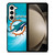 MIAMI DOLPHINS NFL FOOTBALL TEAM Samsung Galaxy Z Fold 5 Case Cover