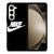 NIKE LOGO IN BLACK Samsung Galaxy Z Fold 5 Case Cover