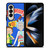 BACKWOODS RICK AND MORTY BLUE Samsung Galaxy Z Fold 4 Case Cover