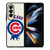 CHICAGO CUBS BASEBALL STRIPES LOGO Samsung Galaxy Z Fold 4 Case Cover