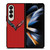 CORVETTE STINGRAY CHEVY RED Samsung Galaxy Z Fold 4 Case Cover