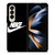 NIKE LOGO IN BLACK Samsung Galaxy Z Fold 4 Case Cover