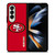 SAN FRANCISCO 49ERS SF FOOTBALL LOGO Samsung Galaxy Z Fold 4 Case Cover