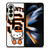 SAN FRANCISCO GIANTS MLB HELLO KITTY Samsung Galaxy Z Fold 4 Case Cover
