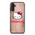 HELLO KITTY FACE WOOD Samsung Galaxy A14 Case