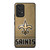 NEW ORLEANS SAINTS LOGO AND BACKGROUND Samsung Galaxy A53 Case