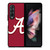 ALABAMA CRIMSON TIDE INITIAL Samsung Galaxy Z Fold 3 Case Cover
