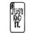 NIKE JUST DO IT TYPE iPhone X / XS Case